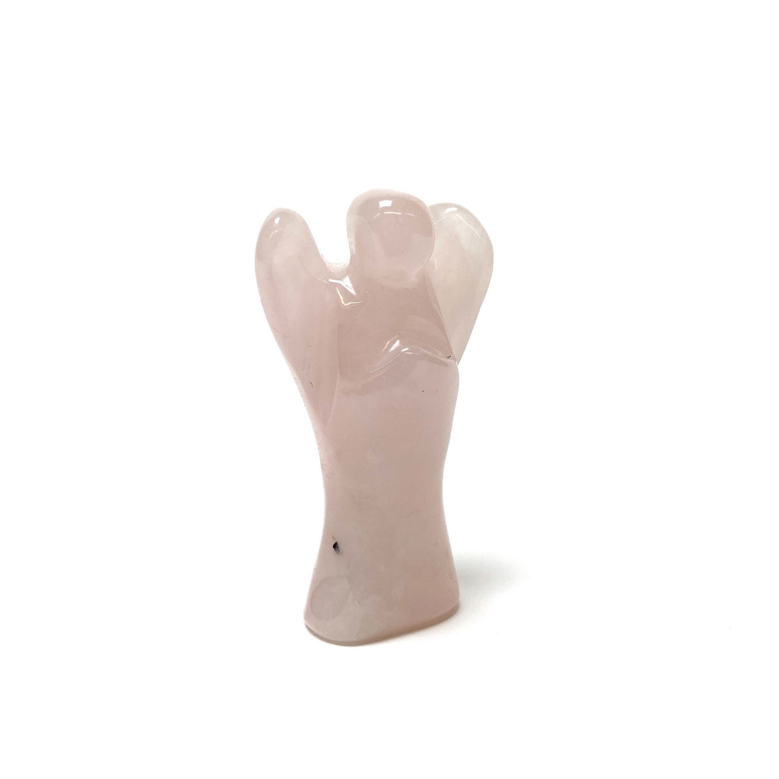 Rose Quartz Carved Angel Rose Quartz Crystals A. $8.00