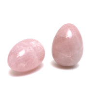 Rose Quartz Drilled Hole Eggs Rose Quartz Crystals