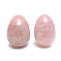 Rose Quartz Drilled Hole Eggs Rose Quartz Crystals