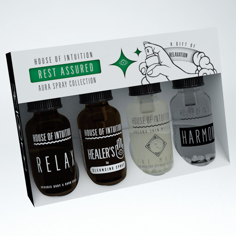 AURA CLEANSING SPRAY GIFT SET - REST ASSURED Aura Cleansing Spray House of Intuition