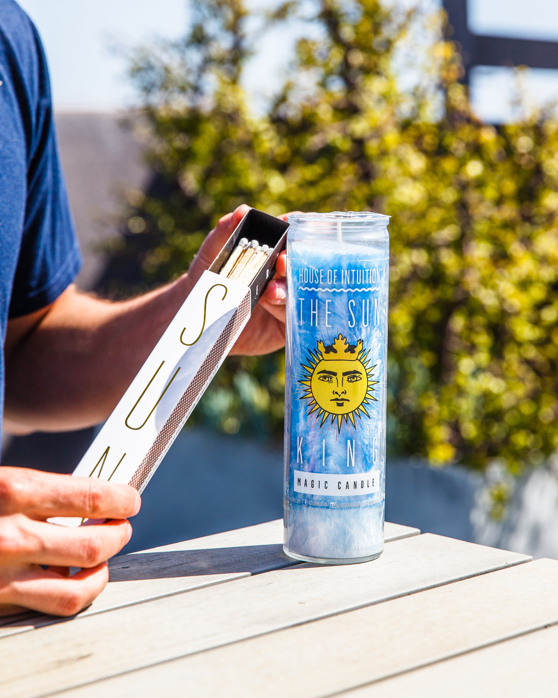 The Sun King Candle Happy Birthday Candle House of Intuition