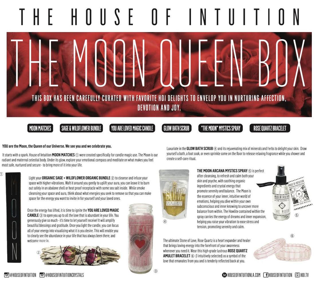 The Moon Queen Box Specialty Boxes House of Intuition 