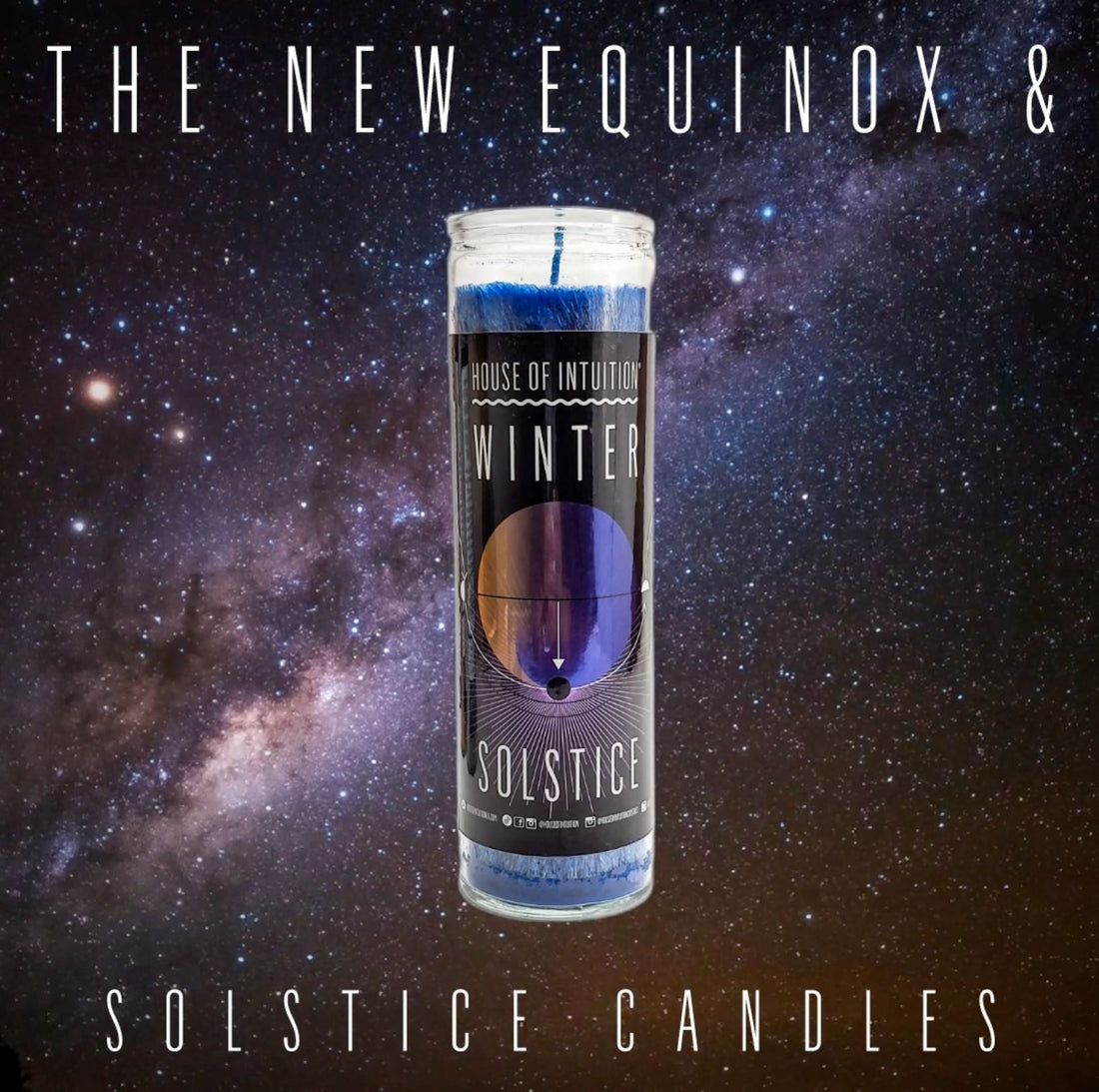 Winter Solstice Magic Candle (Limited Edition) Mercury Retrograde Candle House of Intuition