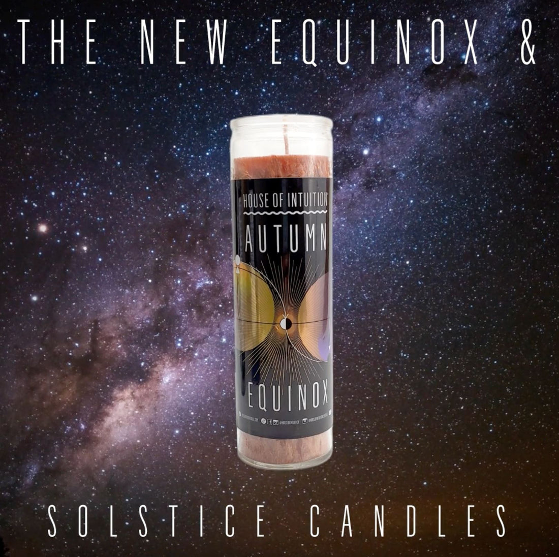 Autumn Equinox Magic Candle (Limited Edition) Mercury Retrograde Candle House of Intuition