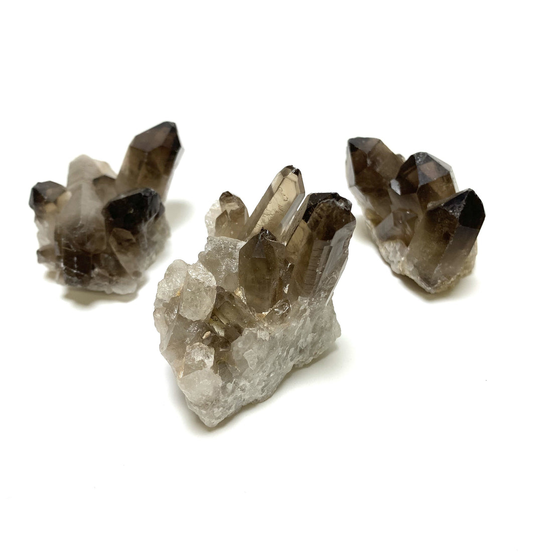 Smoky Quartz Raw Cluster Smoky Quartz Crystals A. $4.00