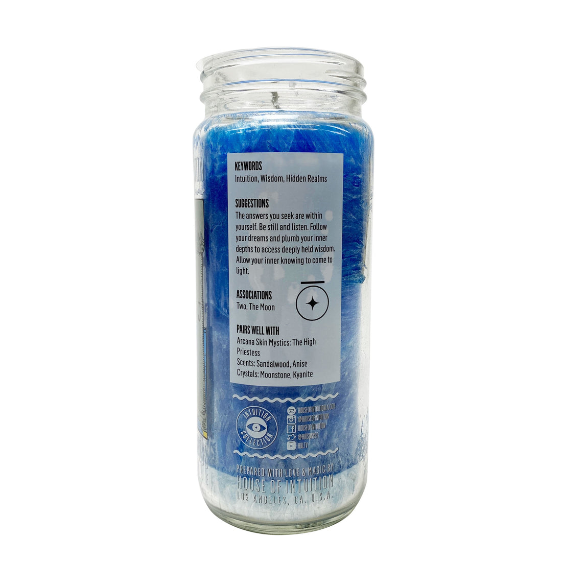 The High Priestess Major Arcana Candle Major Arcana Candles House of Intuition