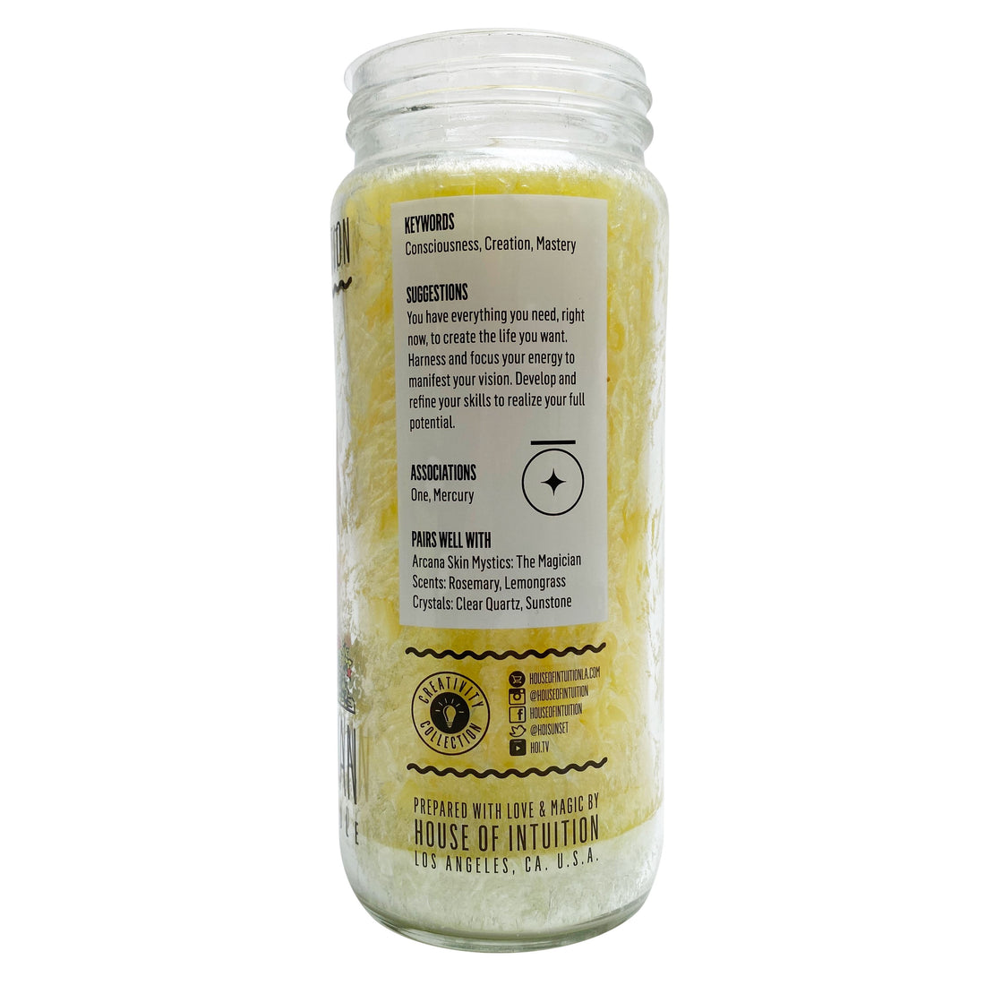 The Magician Major Arcana Candle Major Arcana Candles House of Intuition