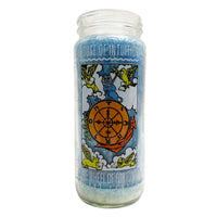 The Wheel of Fortune Major Arcana Candle Major Arcana Candles House of Intuition