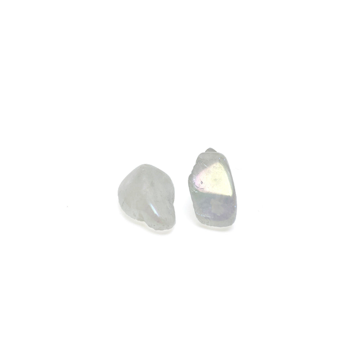 Titanium Clear Quartz Tumbles Titanium Clear Quartz Crystals A. $8.00