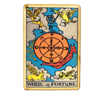 The Wheel of Fortune - Tarot Incense Burner Tarot Card Incense Burner Non-HOI