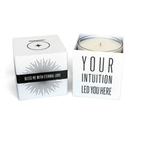 "BLESS ME with ETERNAL LOVE" Affirmation Soy Candle BLESS ME - Affirmation Candles House of Intuition