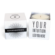 "BLESS ME with NEW OPPORTUNITIES" Affirmation Soy Candle BLESS ME - Affirmation Candles House of Intuition