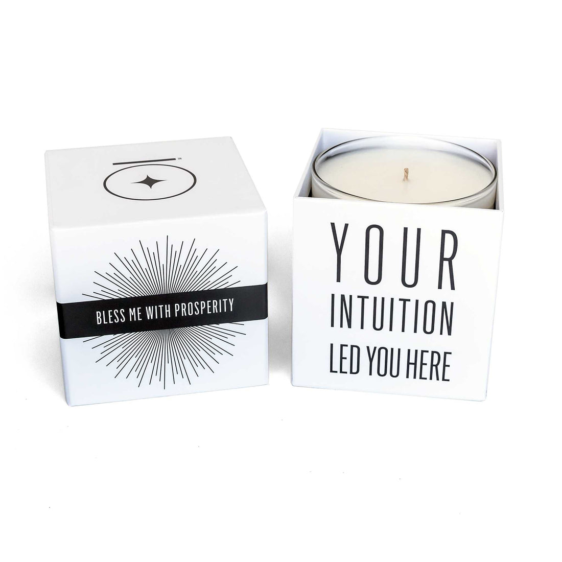 "BLESS ME with PROSPERITY" Affirmation Soy Candle BLESS ME - Affirmation Candles House of Intuition