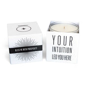 "BLESS ME with PROSPERITY" Affirmation Soy Candle BLESS ME - Affirmation Candles House of Intuition 