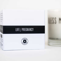 "BLESS ME with FERTILITY" Affirmation Soy Candle BLESS ME - Affirmation Candles House of Intuition
