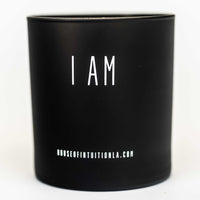 I AM Powerful - Affirmation Soy Candle I AM - Affirmation Candles House of Intuition 