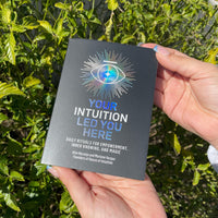 Your Intuition Led You Here - Daily Rituals for Empowerment, Inner Knowing and Magic (Book) Books House of Intuition POCKET SIZE - 4" x 5.5" (approx)