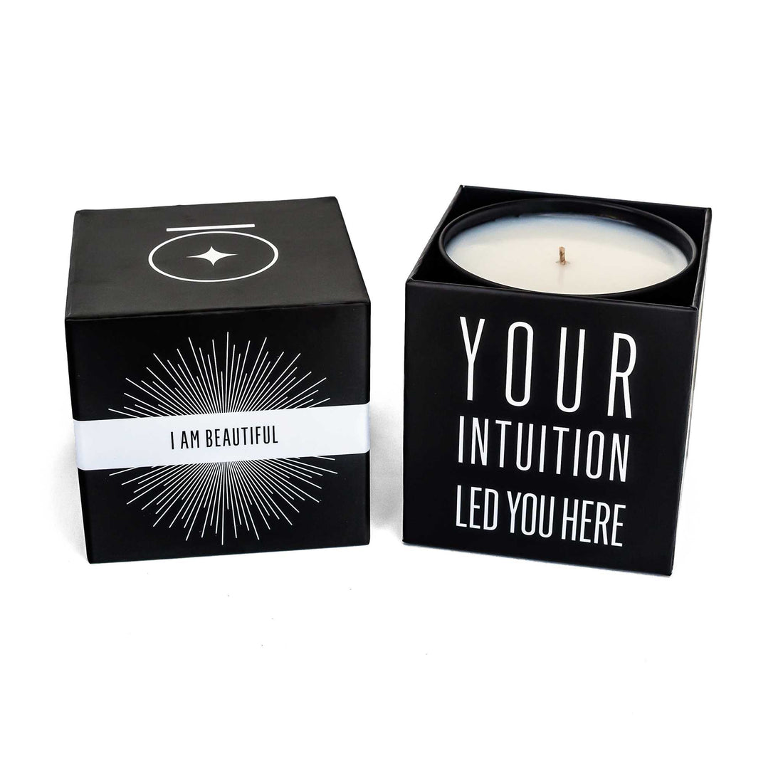 I AM Beautiful - Affirmation Soy Candle I AM - Affirmation Candles House of Intuition