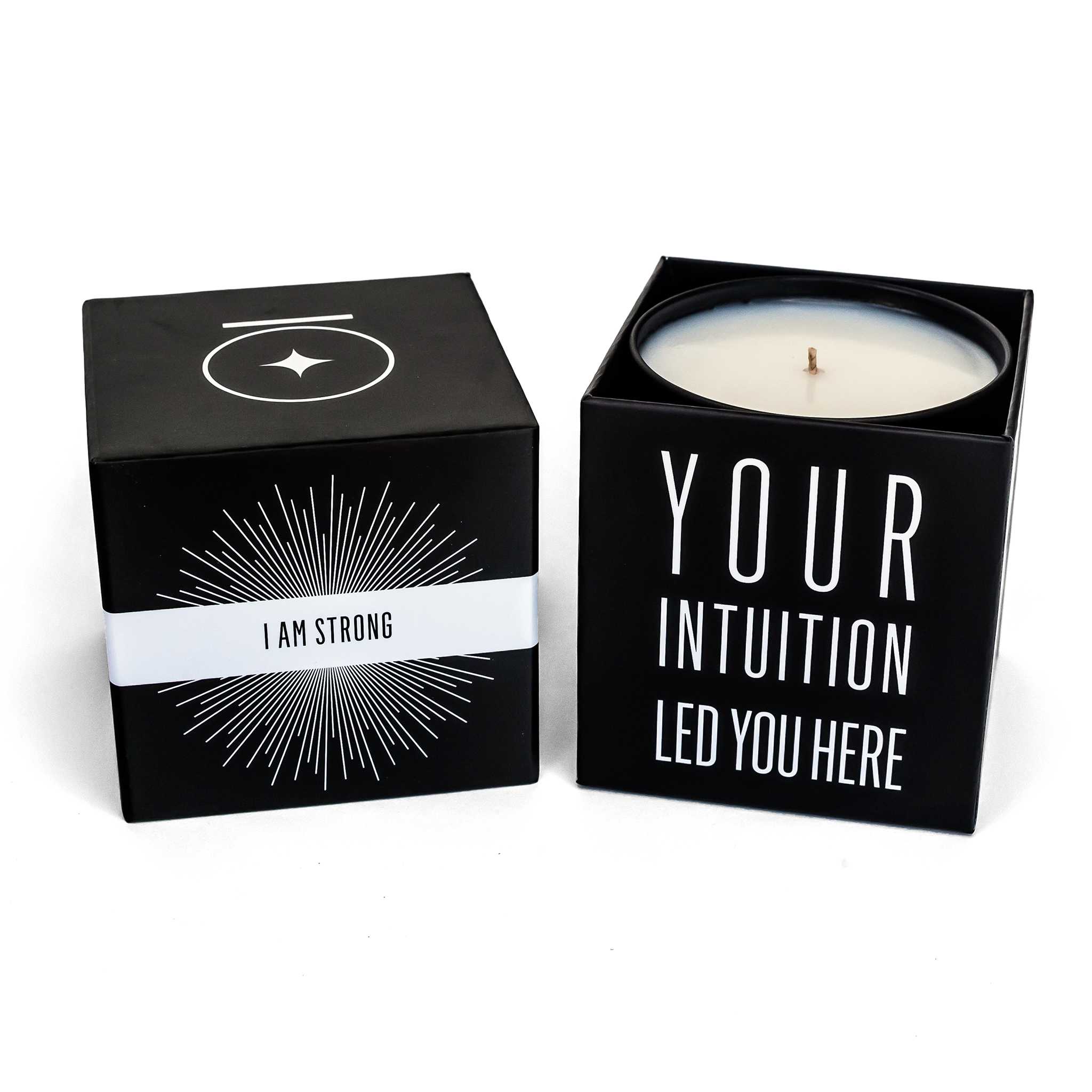 I AM Strong - Affirmation Soy Candle – House of Intuition Inc