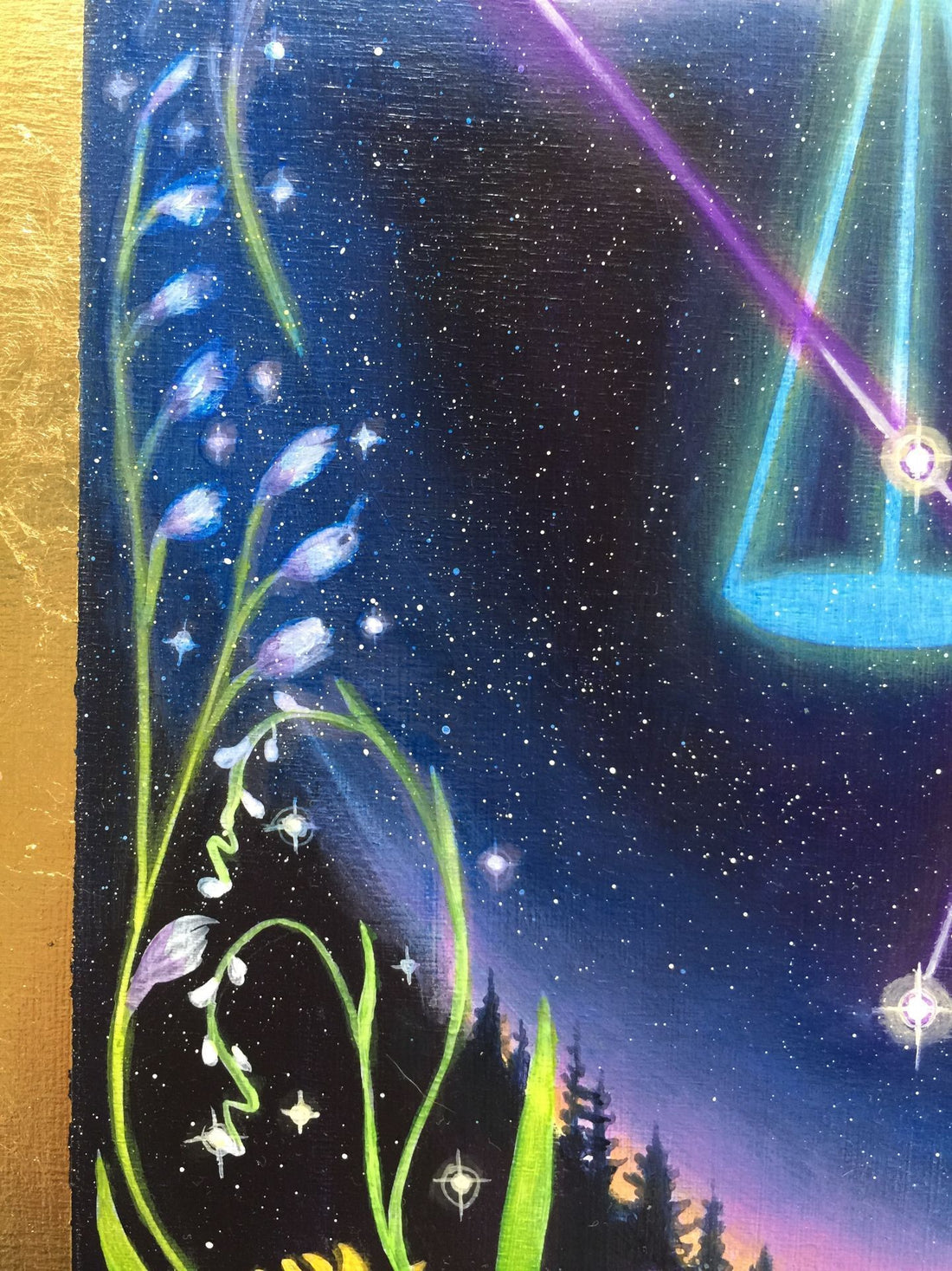 Libra Zodiac Original Painting and Print by Tashina Suzuki Paintings & Art Pieces House of Intuition