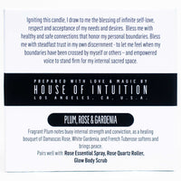 "BLESS ME with LOVE FOR THYSELF" Affirmation Soy Candle BLESS ME - Affirmation Candles House of Intuition