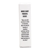 "Bless me with Fertility" Affirmation Rollerball Affirmation Roll On House of Intuition