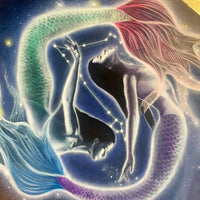 Pisces Zodiac Original Painting and Print by Tashina Suzuki Paintings & Art Pieces House of Intuition