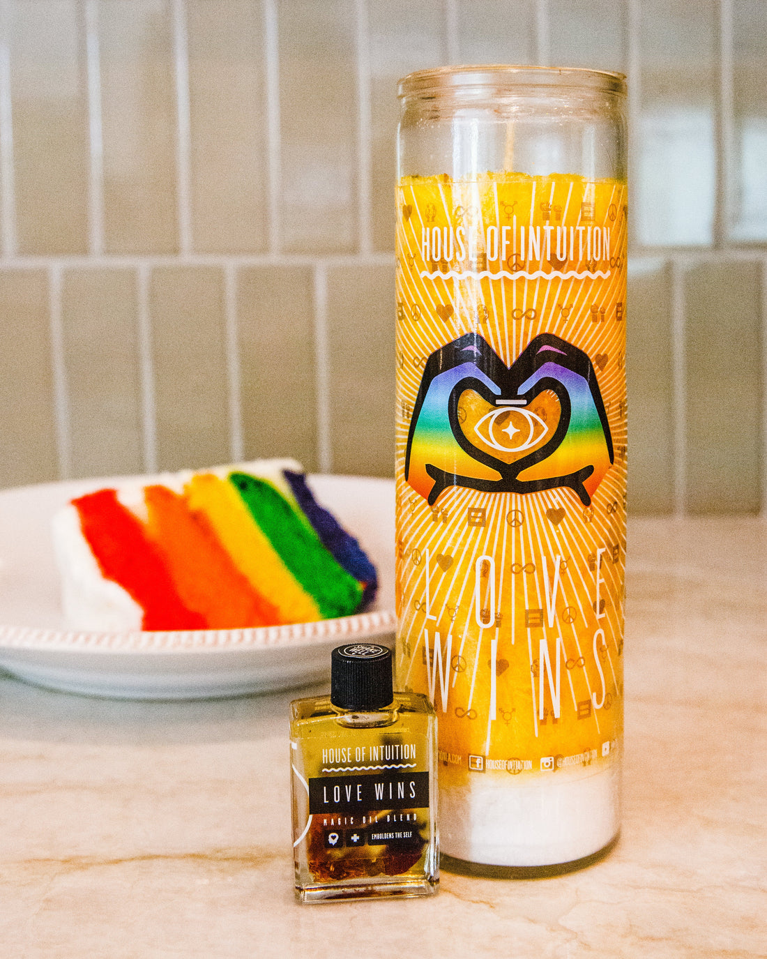 Love Wins Candle (Limited Edition) Limited Edition Candles House of Intuition