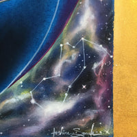 Aquarius Zodiac Original Painting and Print by Tashina Suzuki Paintings & Art Pieces House of Intuition