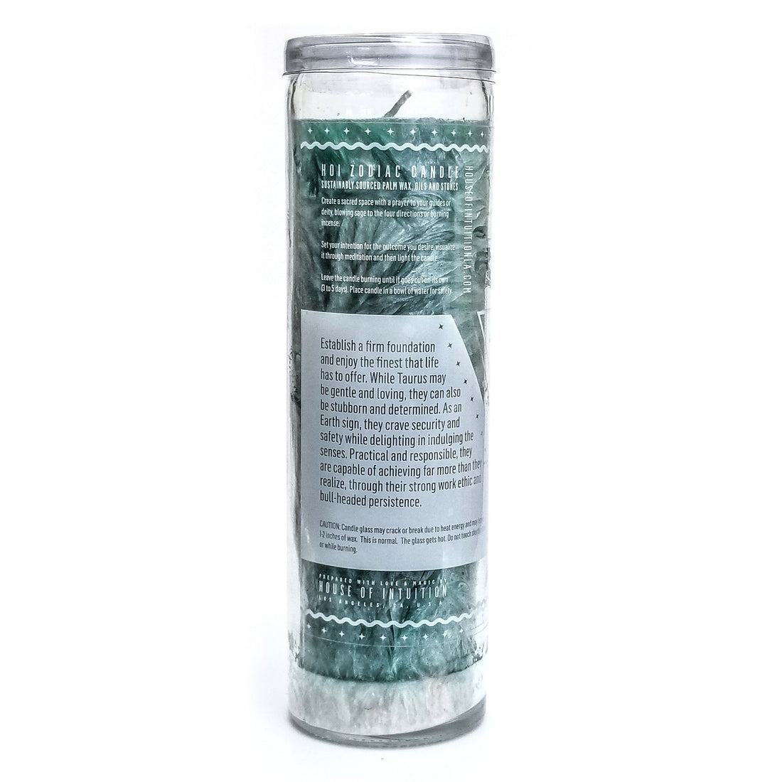 HOI Taurus Zodiac Candle Zodiac Candles House of Intuition