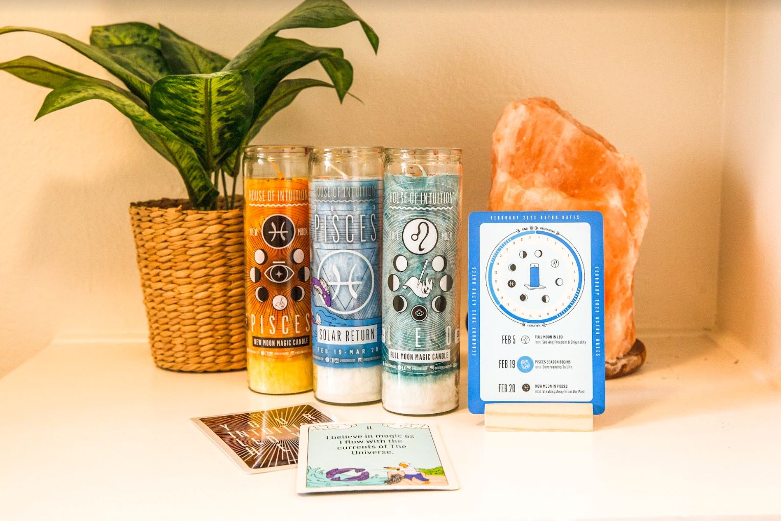 FEBRUARY CANDLE MAGIC BLEND INTELLIGENCE & DEEP TRUST House of