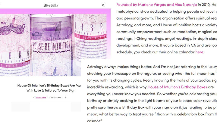 Elite Daily loves our birthday boxes!