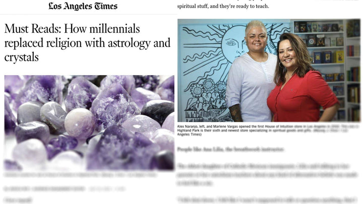 We were featured on Los Angeles Times' long article about milennials and spirituality