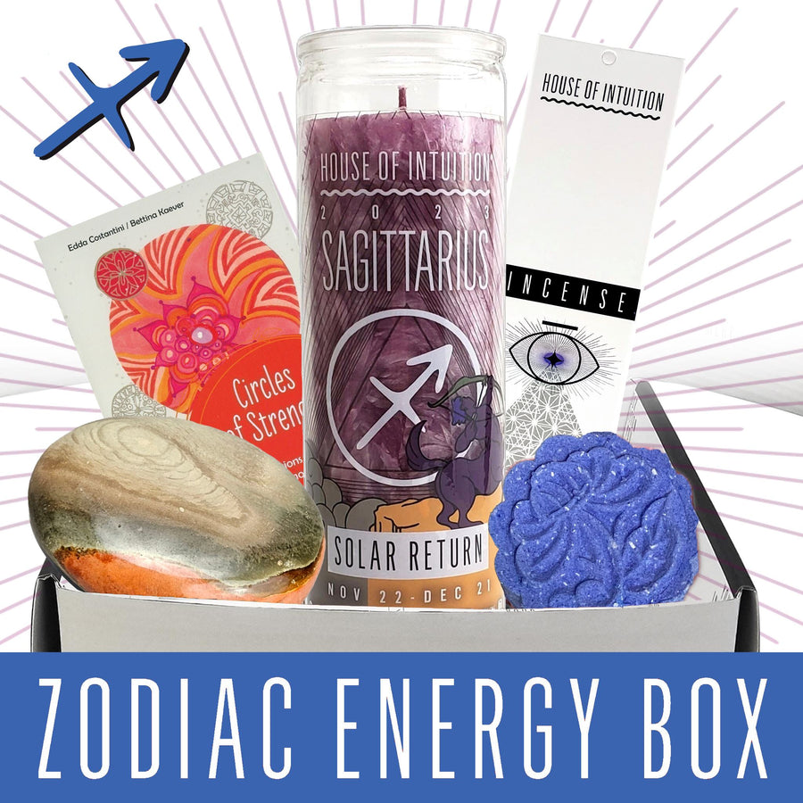 2023 Sagittarius Zodiac Energy Box (Limited Edition - ($100 Value) Box -Birthday V50 