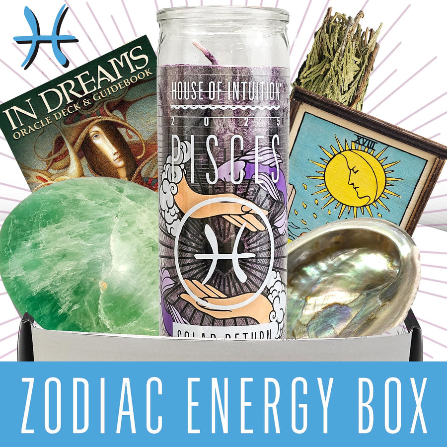 2025 Pisces Zodiac Energy Box (Limited Edition - $125 Value) Box -Birthday V50 