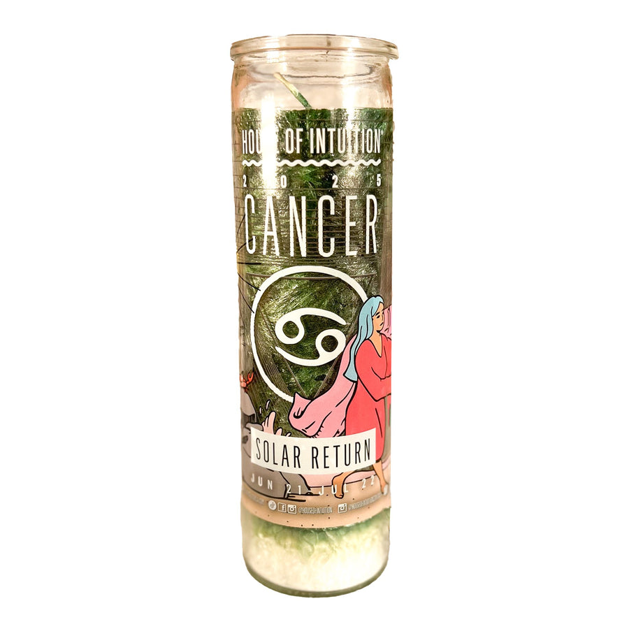 2025 Cancer Solar Return Magic Candle | June 21 - July 22 (Limited Edition) Candle -Solar Return V50 