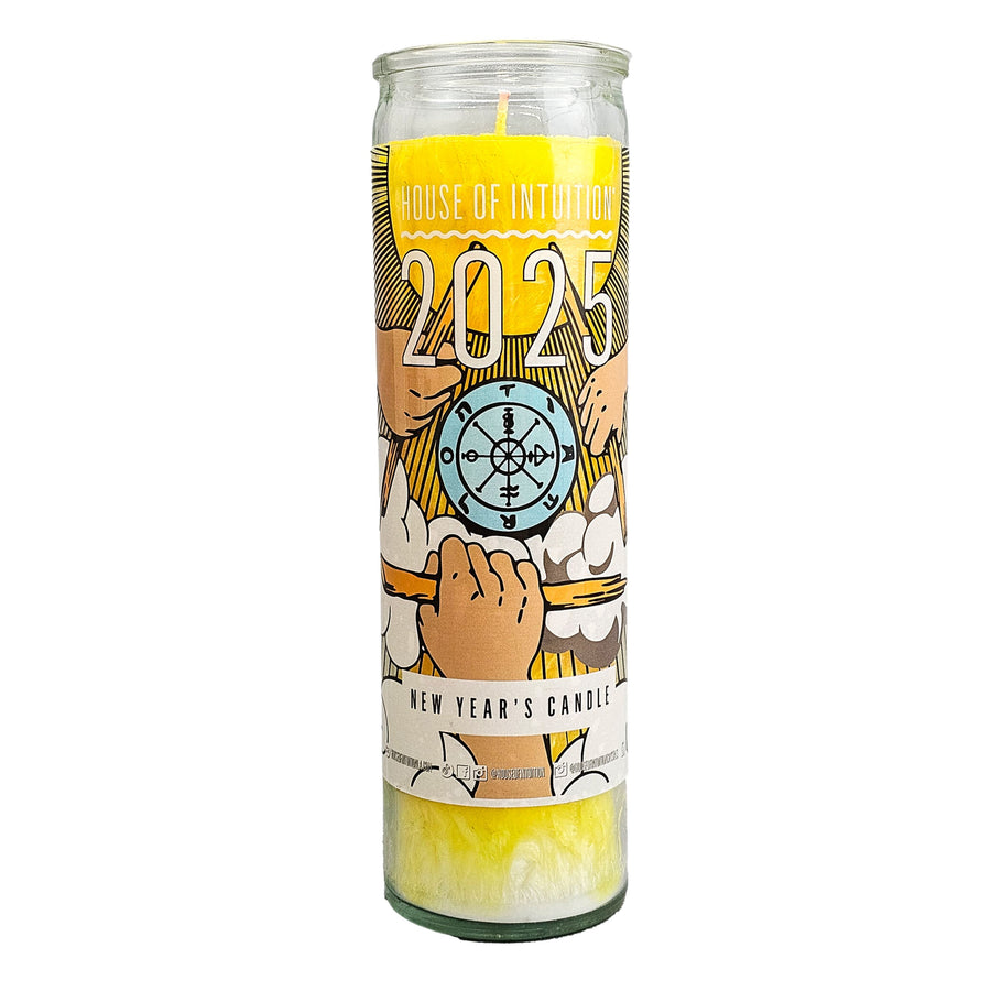 BUNDLE #1: 2025 Magic Candle + Your Intuition Led You Here Ritual Book (Limited Edition - $49 VALUE) Discontinued 