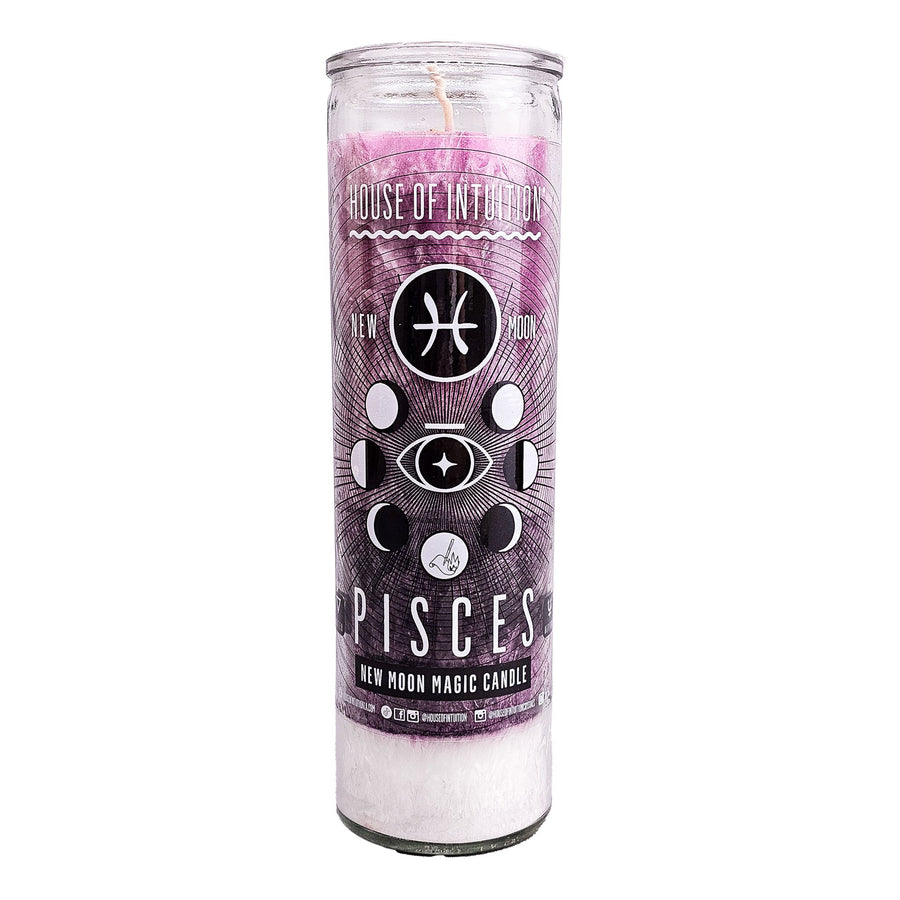 New Moon Ritual Candle (Limited Edition) Candle -Full Moon V50 New Moon in Pisces - 02/27/25 