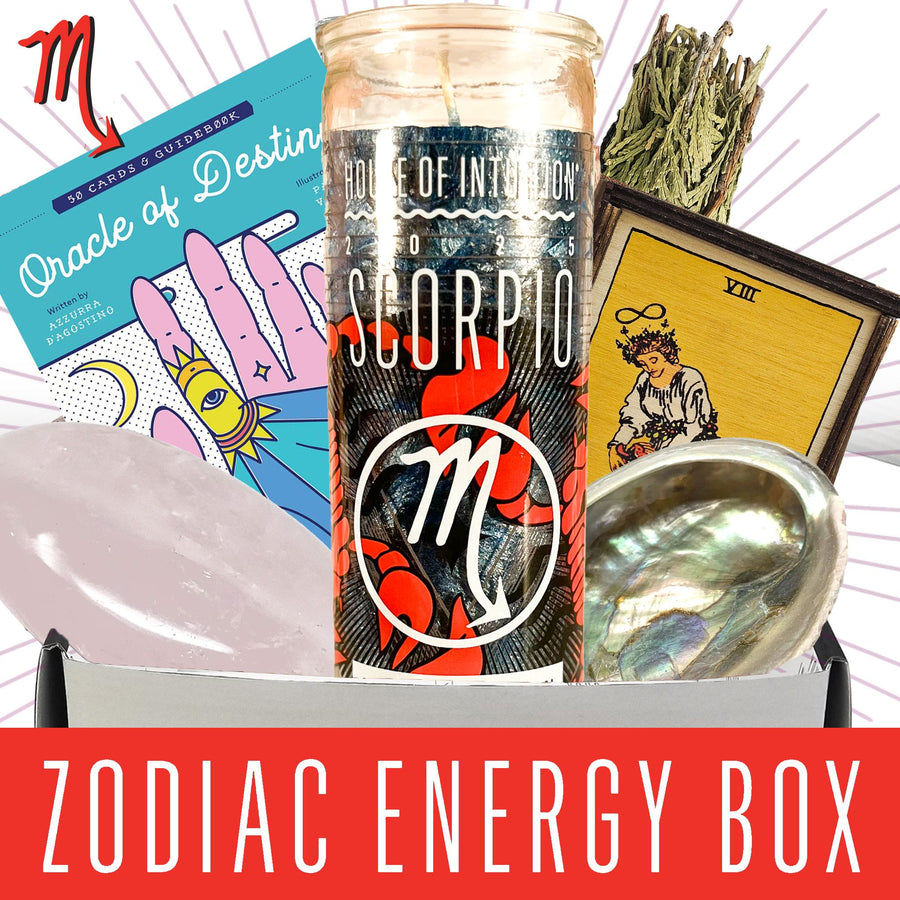 2025 Scorpio Zodiac Energy Box (Limited Edition - $118 Value) Box -Birthday V50 