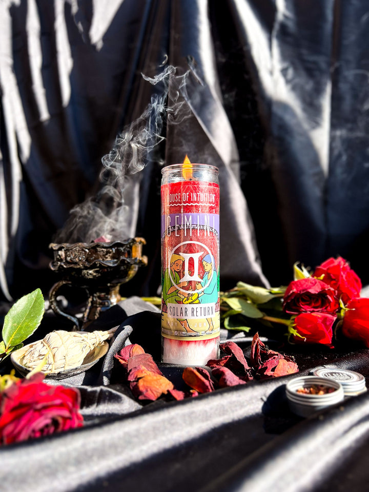2025 Gemini Solar Return Magic Candle | May 21 - June 20 (Limited Edition) Candle -Solar Return V50 
