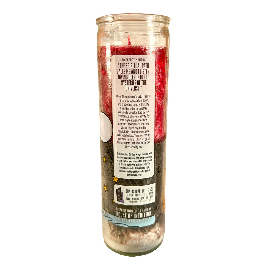 2025 Leo Solar Return Magic Candle | July 23 - August 22 (Limited Edition) Candle -Solar Return V50 