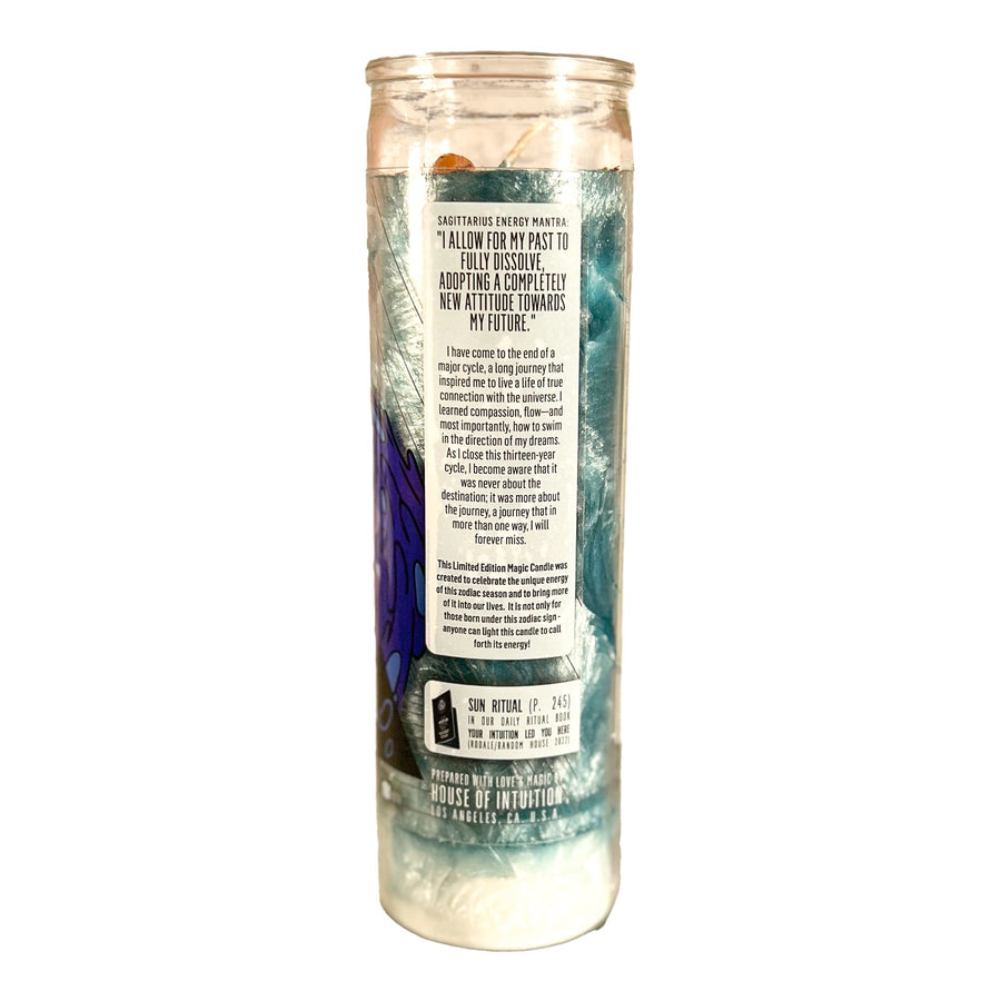 2025 Sagittarius Solar Return Magic Candle | November 22 - December 21 (Limited Edition) Candle -Solar Return V50 