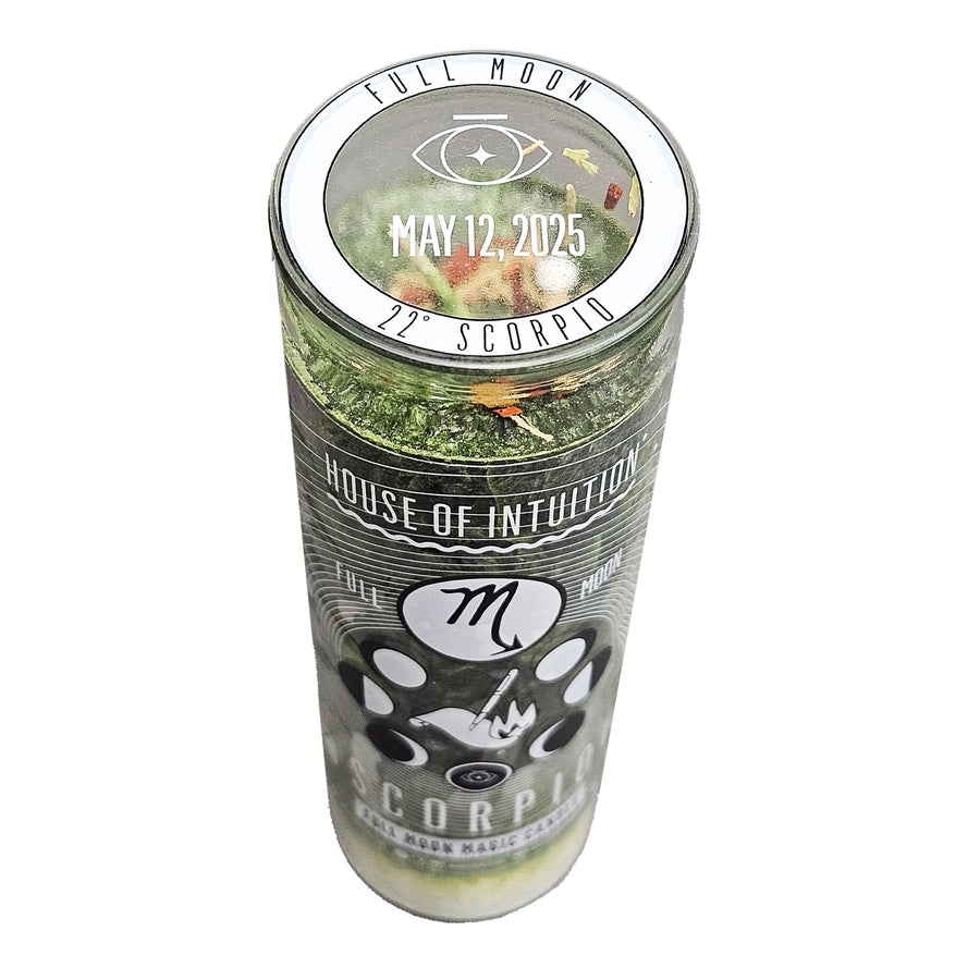 2025 Full Moon Ritual Candle (Limited Edition) Candle -Full Moon V50 