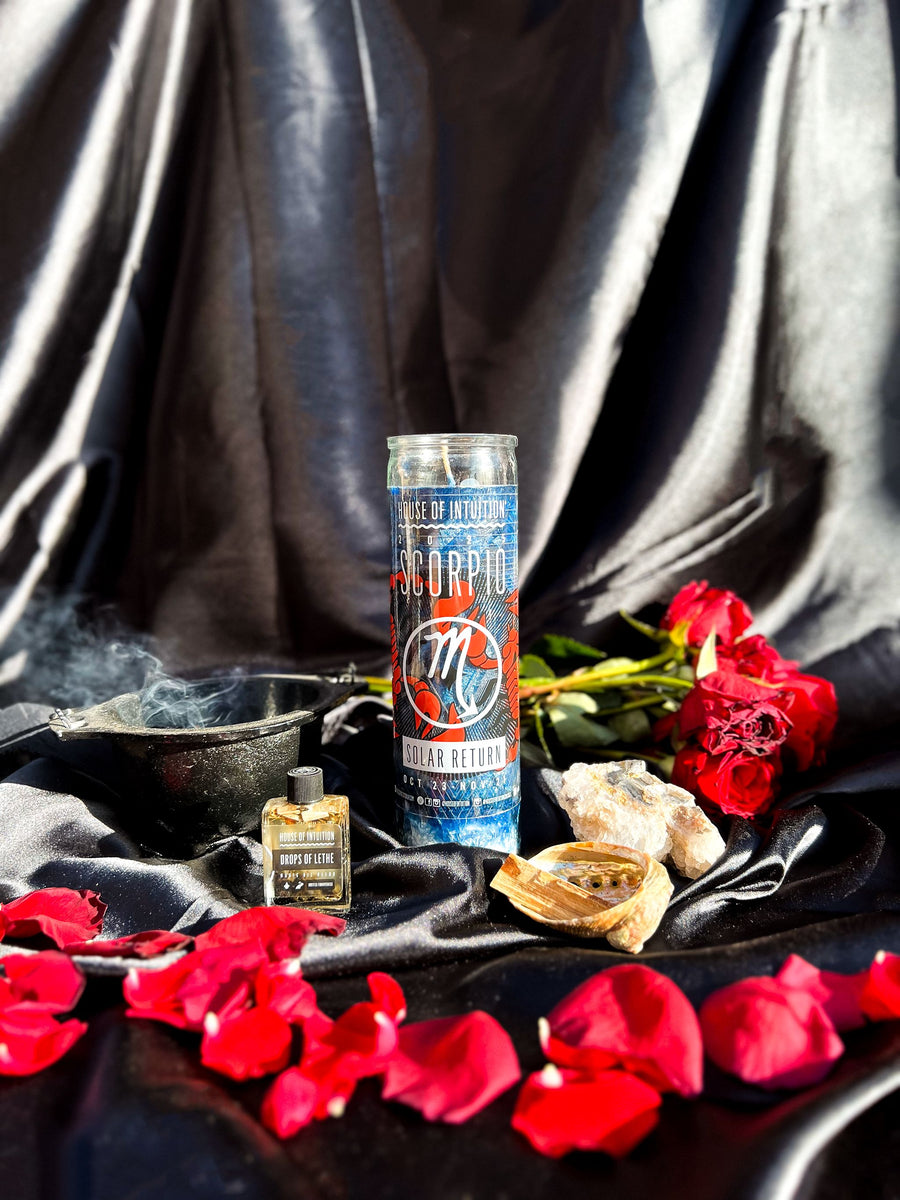 2025 Scorpio Solar Return Magic Candle | October 23 - November 21 (Limited Edition) Candle -Solar Return V50 