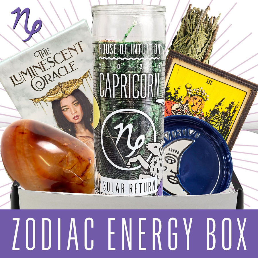 2025 Capricorn Zodiac Energy Box (Limited Edition - $112 Value) Box -Birthday V50 