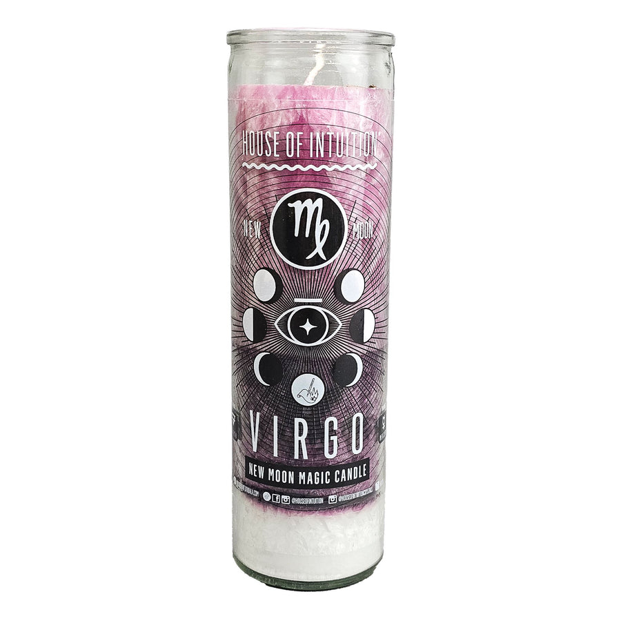 2025 New Moon Ritual Candle (Limited Edition) Candle -Full Moon V50 New Moon in Virgo - 09/21/25 