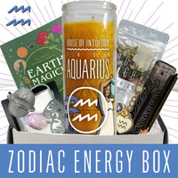 2026 Aquarus Zodiac Energy Box (Limited Edition - $97 Value) Box -Birthday V50 