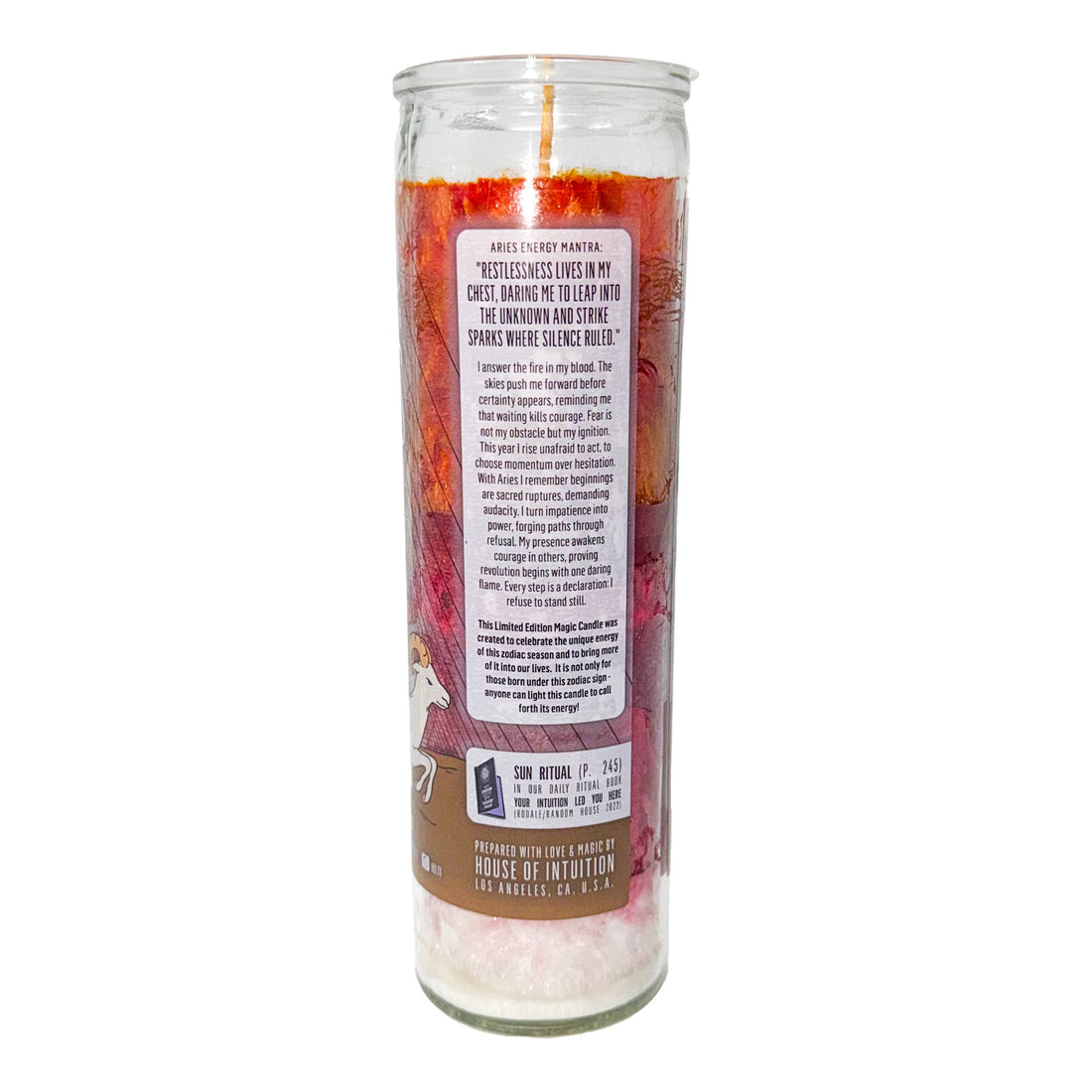 2026 Aries Solar Return Magic Candle | March 21 - April 19 (Limited Edition) Candle -Solar Return V95 