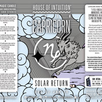 2026 Capricorn Solar Return Magic Candle | December 22 - January 19 (Limited Edition) Candle -Solar Return V50 