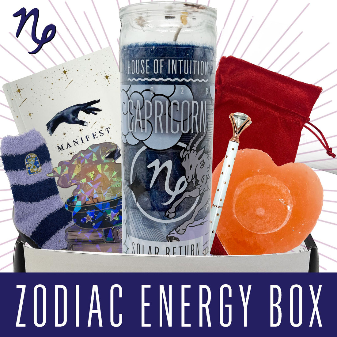 2026 Capricorn Zodiac Energy Box (Limited Edition - $101 Value) Box -Birthday V50 